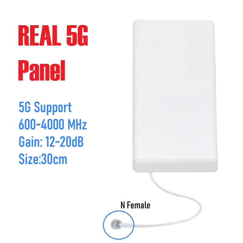 Biggest Best Indoor Cellular Mobile Cellphone Signal Panel Directional 5G 4G 3G Antenna for Router Amplifier Booster Repeater AP