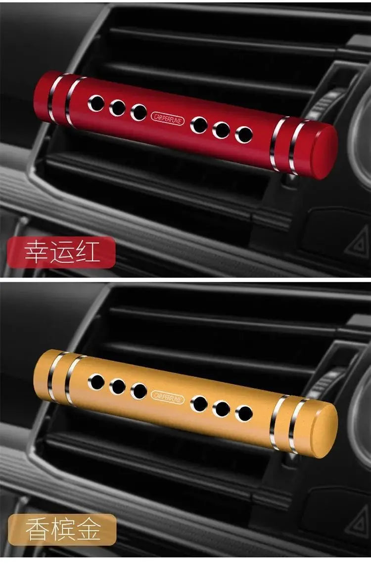 Car Air Fresheners Aroma Diffuser Vent Clips Perfume Essential Oil Sticks Women Men Automotive Fragrance Decoration Accessorie