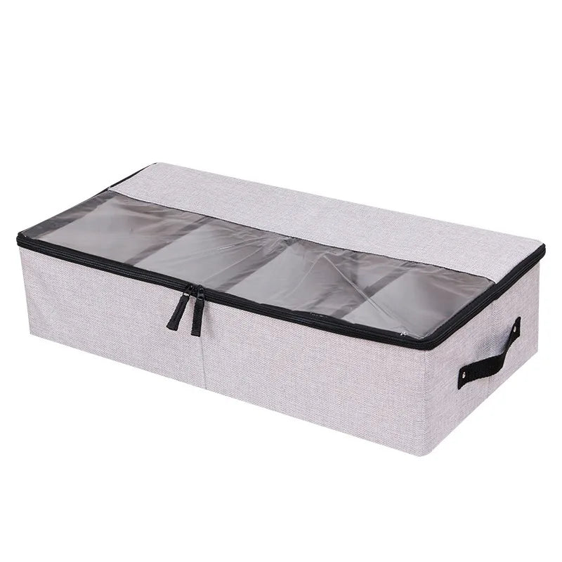 Thickened folding storage box Underwear divider with lid Closet storage box Shoes storage box Dust cover Drawer storage box Adju