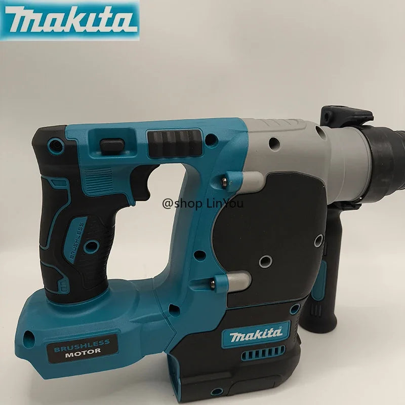Makita Electric Cordless Brushless Hammer Drill Rechargeable Rotary Hammer Drilling and Chiseling High torque power Tool