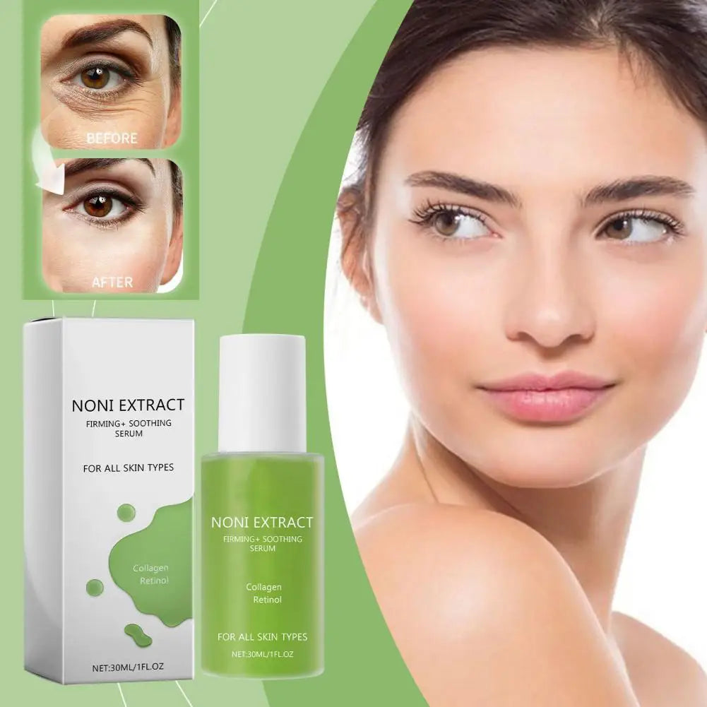 30ml Noni Fruit Face Serum Hydrating Moisturizing Fade Fine Lines Collagen Retinol Serum for Firming Anti-Aging Skincare ﻿