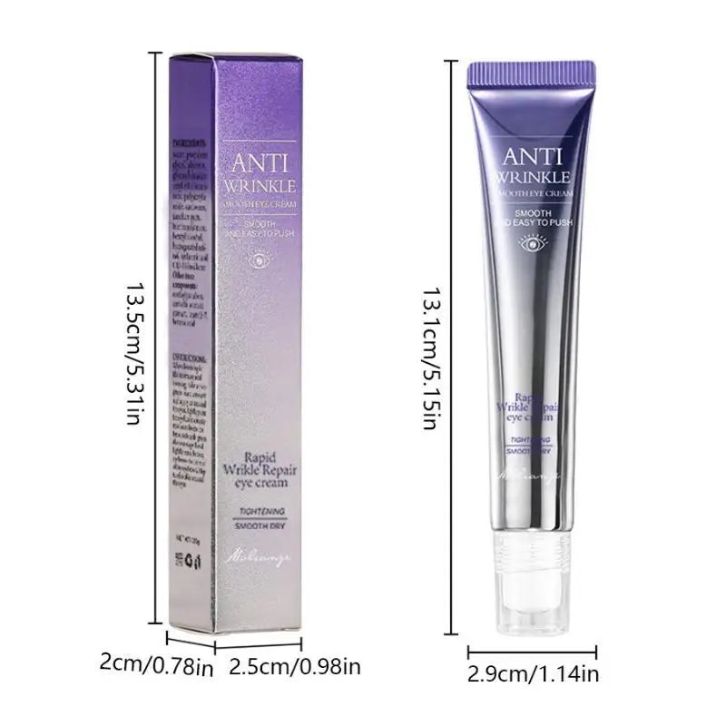 Anti Wrinkle Anti Dark Circle Eye Cream Roller Massager Moisturizing Eye Bags Anti Aging Hyaluronic Acid Eye Skin Care`-..