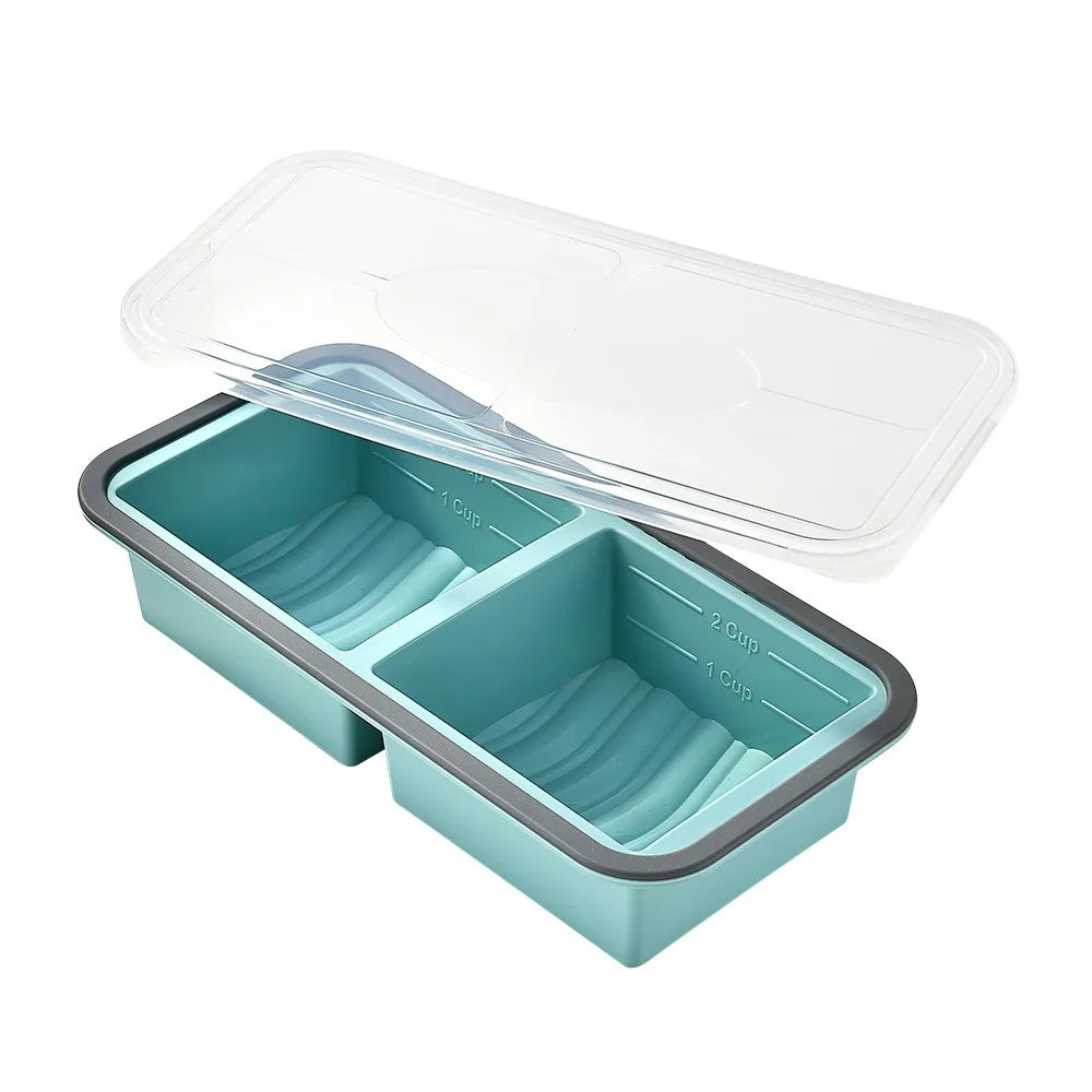 2/3/4 Grid Lunchbox Compartmentalized Wheat Straw Picnic Storage Boxs Microwave Dinnerware Food Fruit Container