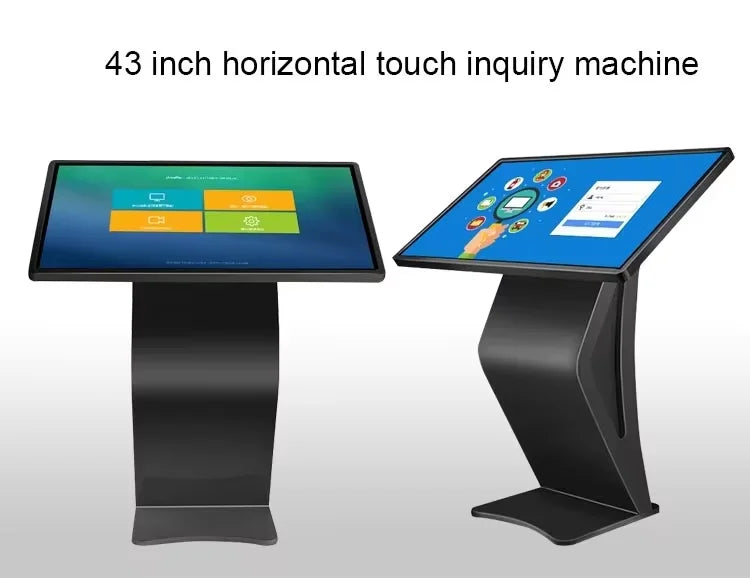 32-Inch screen interactive LCD kiosk touch screen floor rack digital poster self-service advertising inquiry machine