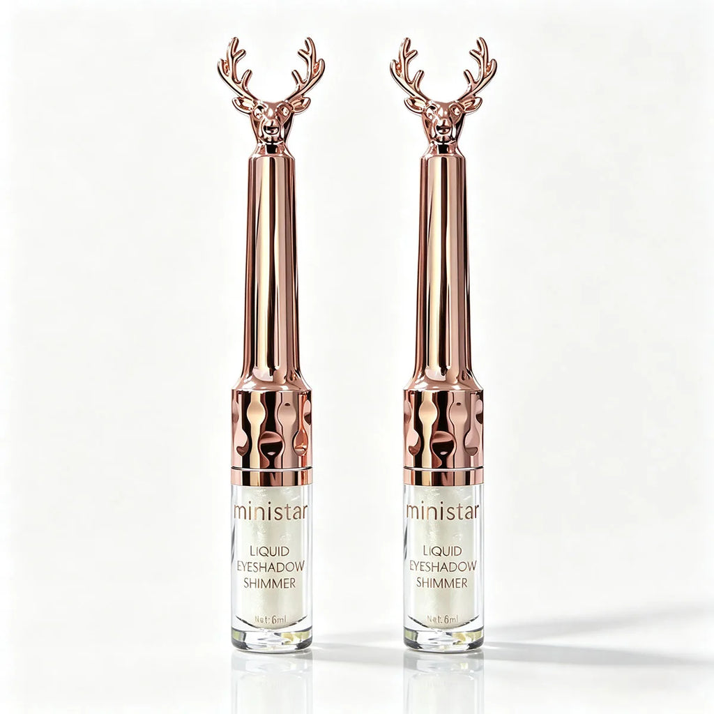 Liquid Eyeshadow & Eyeliner, Waterproof Long‑Lasting, Pearl Glitter Portable Women Eye Makeup, Christmas Halloween Gift