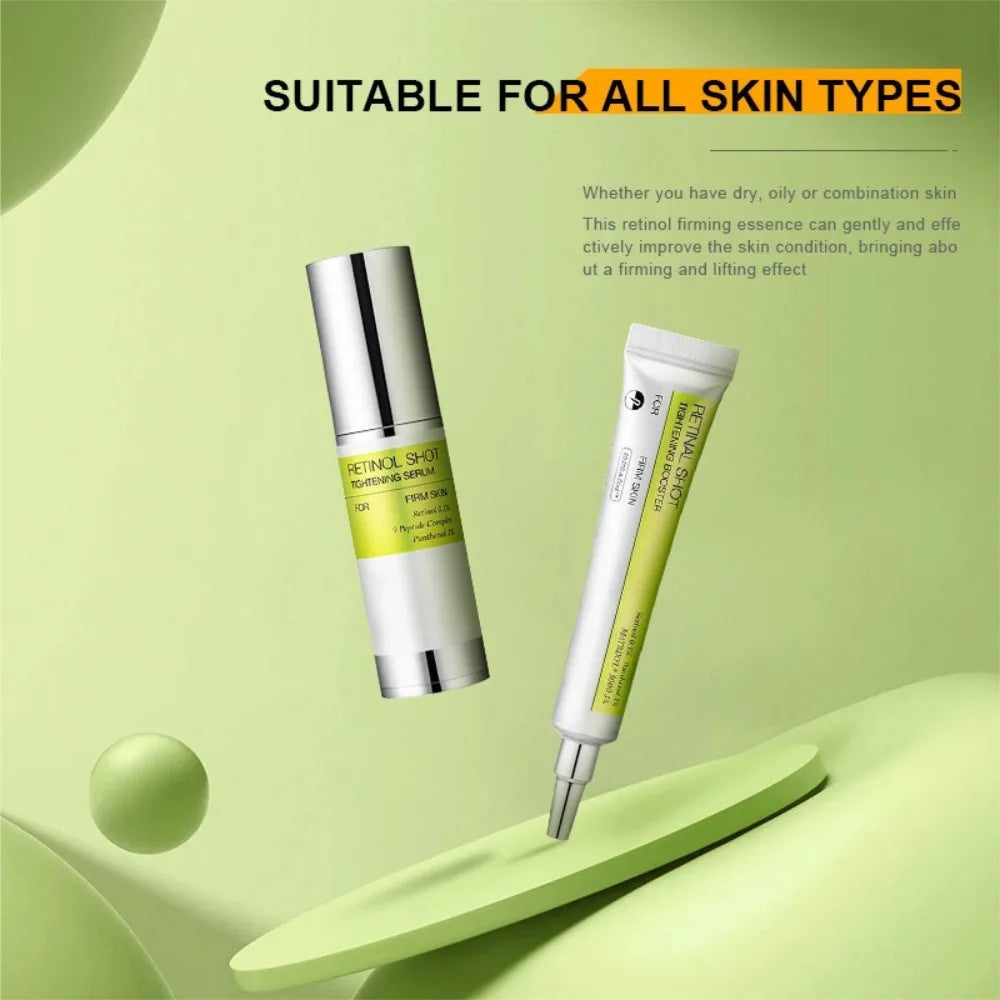 Retinal Shot Tightening Serum/Booster/Face Fift Cream Deep Hydration Moisturizating Firm Skin Reduces Fine Lines Minimizes Pores