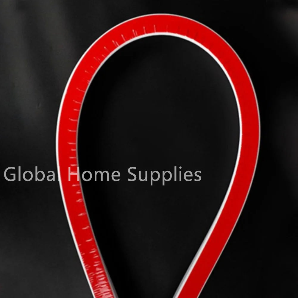 0.5-6M Bathroom Water Stopper Silicone Retaining Strip Water Shower Dam Flood Barrier Dry And Wet Separation Blocker