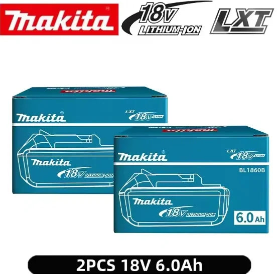 100% Authentic Makita 6.0AH18V Battery, Makita 18V tools battery for Makita 18v BL1860B BL1850B BL1840 BL1830 BL1815