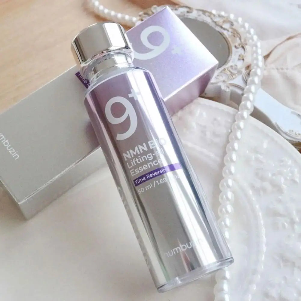 Korean Numbuzin NO.9 NAD+ BIO Skincare Set - Lifting-sil Mask NMN Essence Retinol Eye Cream Lifts Firms Brightens Korean Beauty
