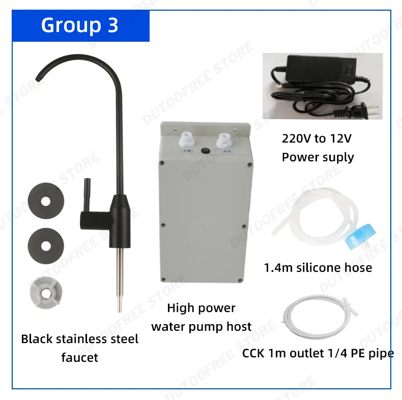 New 2.7L/ min Electric Water Pump Faucet Galley Automatic Automatic Faucet Caravan Motorhome Boat Bottled Water Pump for Kitchen