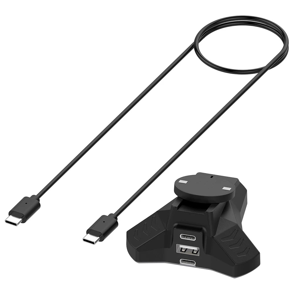 For ProX Superlight 2/G PRO Wireless Mouse Charger Anti-Slip Gaming Mouse Charging Dock with USB Cable Mice Charge Base