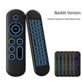MRSVI Air Mouse Remote Control M5 Wireless 2.4G&Bluetooth With 7 Color Backlit Gyroscope Keyboard for Smart Android TV Box,PC
