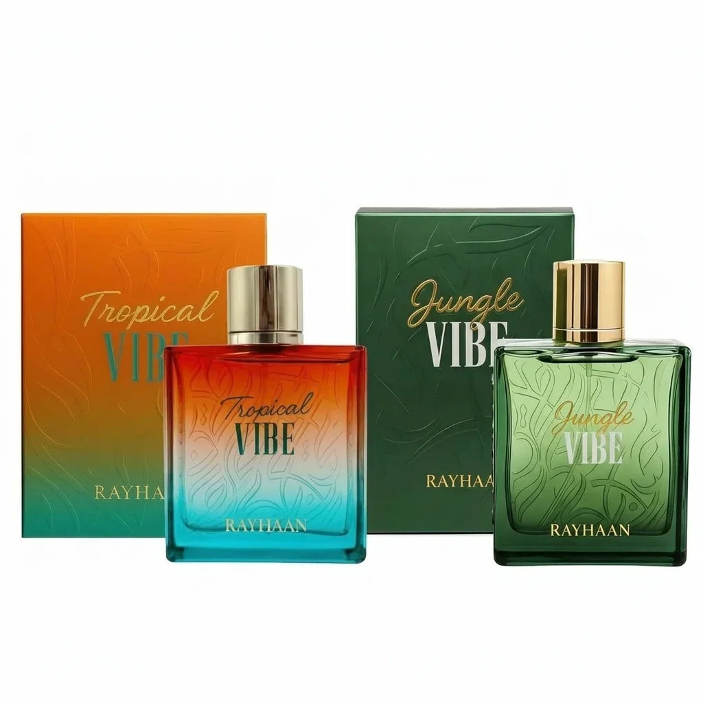 Jungle Vibe Tropical Vibe Pacific Aura Aloha Fresh Wave Men Eau de Parfum Long Lasting Spray Fragrance For Him Scent
