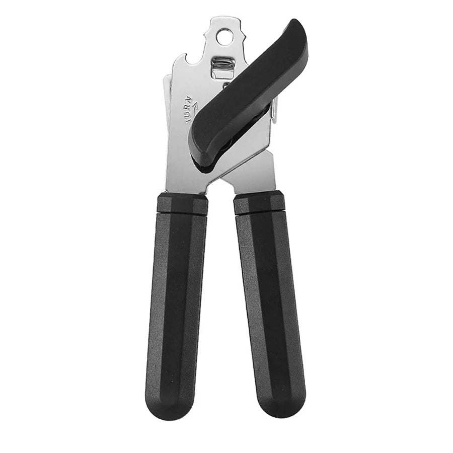 Stainless Steel Multifunctional Professional Can Manual Can Opener Craft Beer Grip Can Opener Bottle Opener Kitchen Gadgets