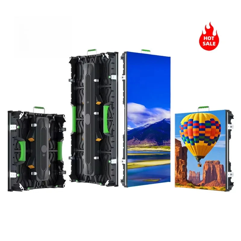 P2.6 P2.9 P3.9 Rainproof LED Video Wall Seamless Splicing Movable Stage Wedding Outdoor Event Rental Display Screen