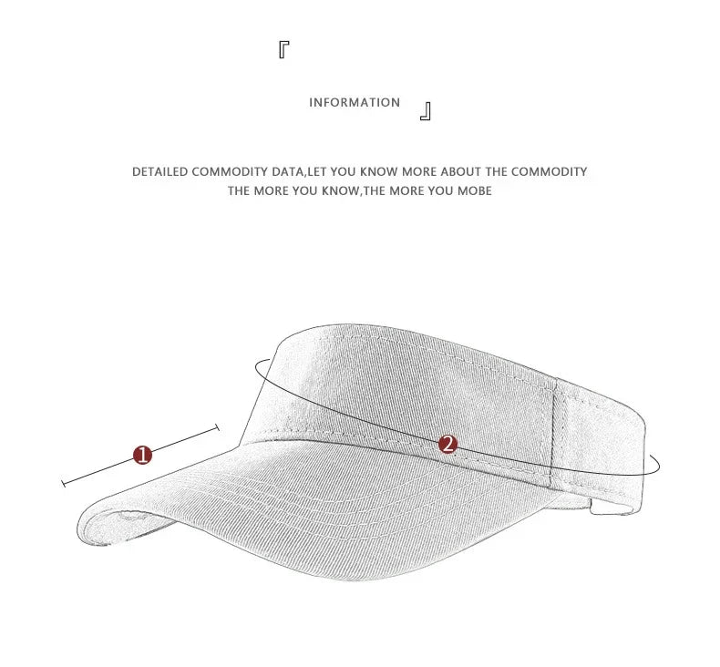 New cotton sports and leisure men, women and children can empty top hat, hat, tennis hat, sun protection outdoor running hat