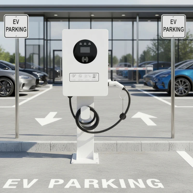 EV Charging Station 30kw 40kw 50kw GBT CCS2 CCS1 DC EV Fast Charger Electric Car Charger for Home Garage Use IP54 Rated
