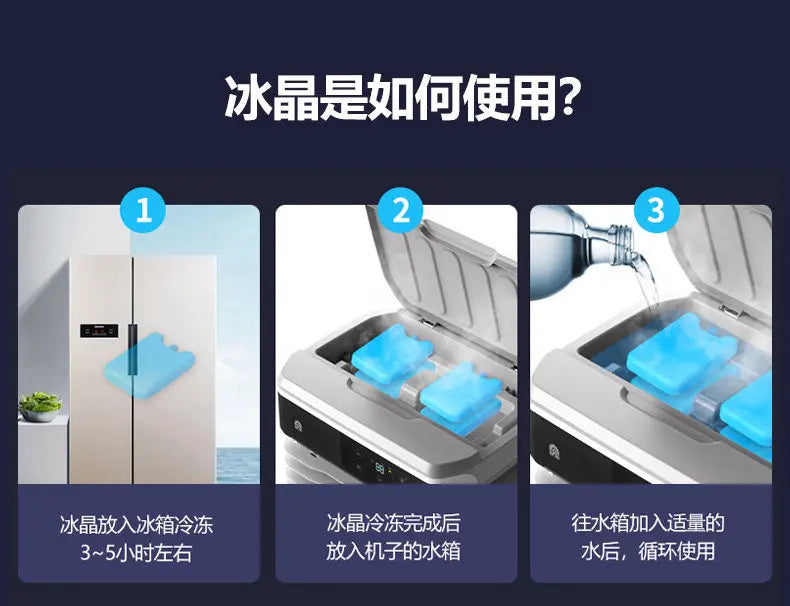Portable Air Conditioner Fan Evaporative Ice Cooling Fan Powerful Cooling Floor Fan for Home Commercial