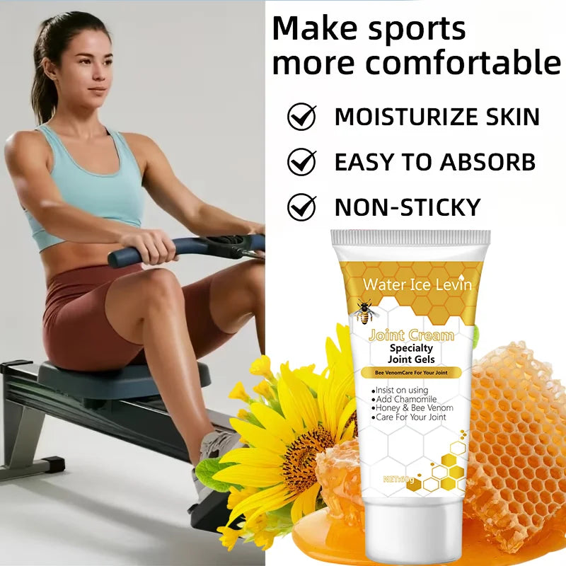 Bee Venom Firming Moisturizing Body Cream with Collagen Hyaluronic Acid Honey Soothing Hypoallergenic 60g for All Skin Types