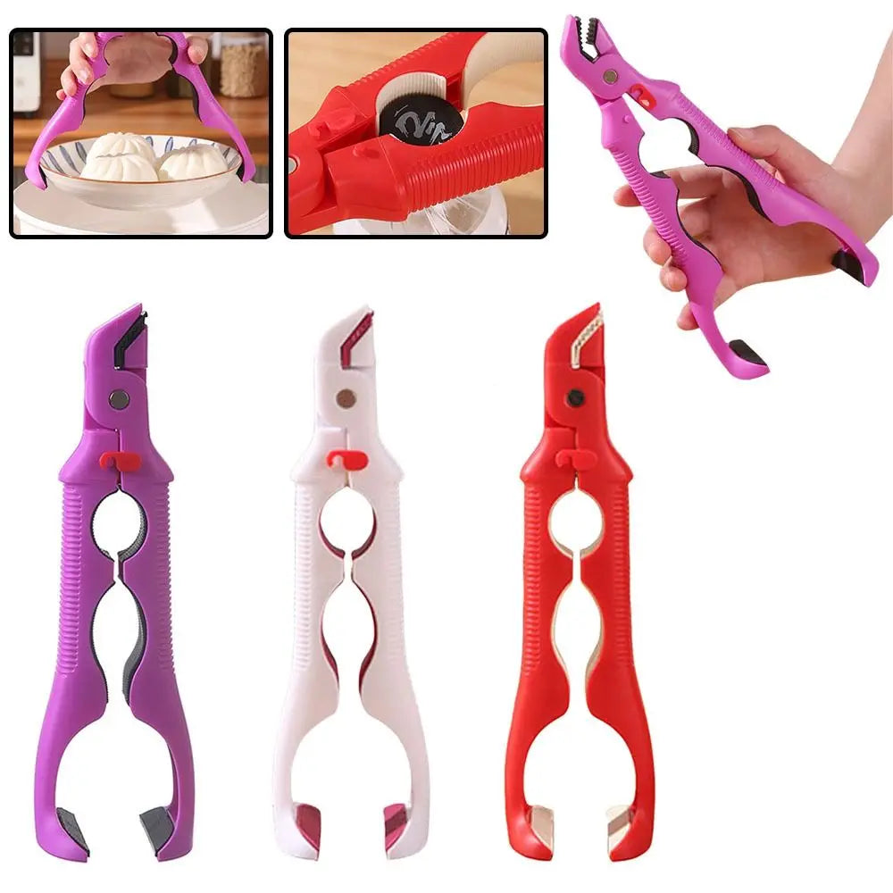 Durable Non-slip Anti Scalding Clip Gripper Multifunctional Anti Scalding Holder Meal Bowls Tongs Kitchen Gadgets Pot Clips