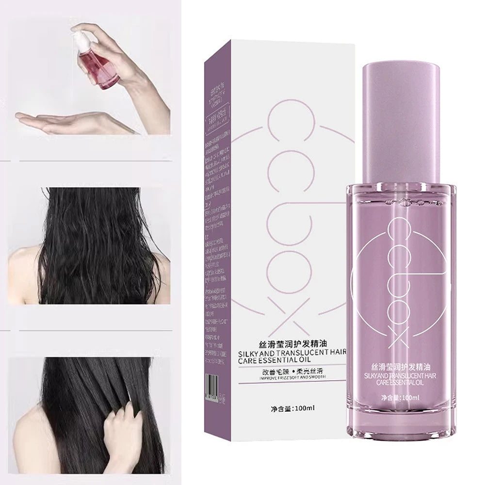 80ml/100ml Hair Care Repairing Serum Fragrance Smoothing Protects Damaged Hair & Scalp Care Conditioner