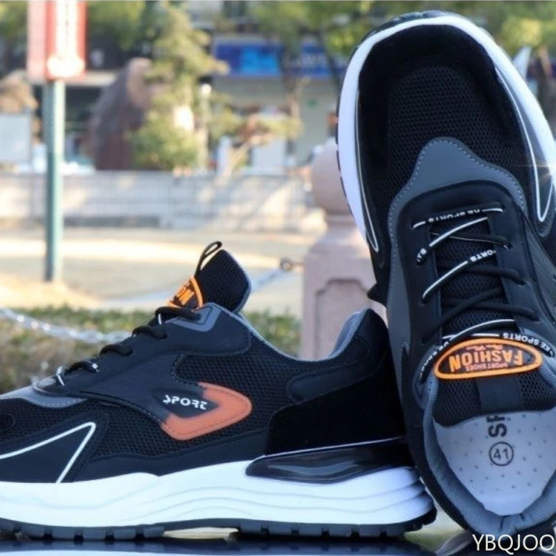 2025 Large Size Autumn Fashion New Item Breathable Casual Comfortable Men's Shoes Versatile, Lightweight Flat Sports Men's Shoes
