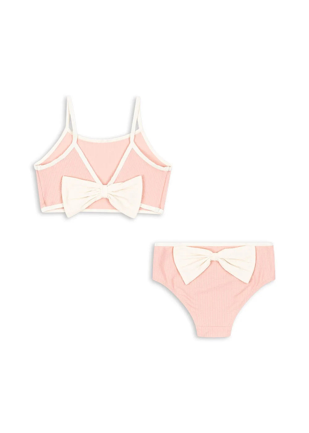 Baby Swimwear KS Brand 2026 New Summer Girls Swimsuit Cute Cherry Kids Baby Outfit Set Holiday Beach Bikini Children Clothing