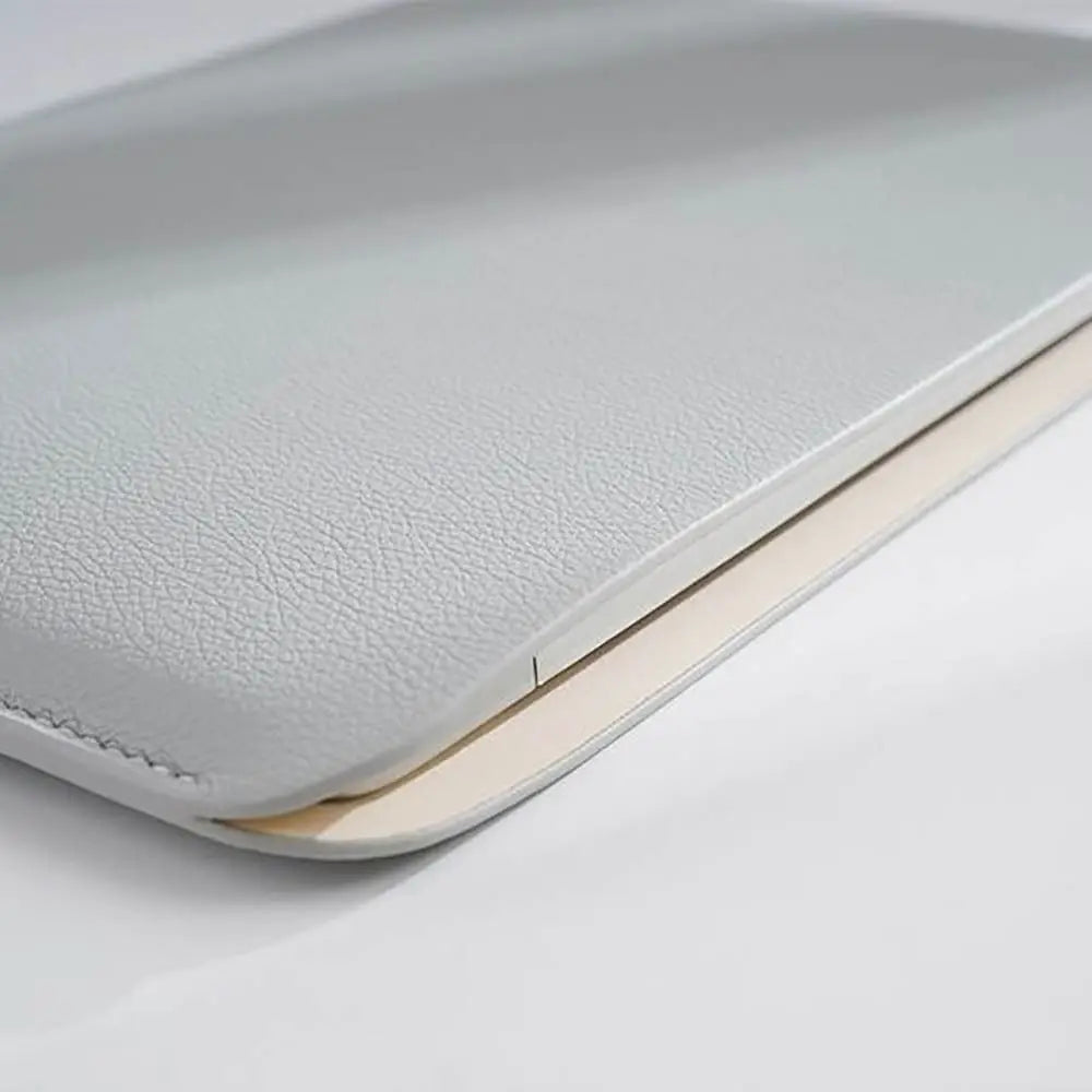 New PU Laptop Bag Shockproof Ultra Thin Laptop Sleeve Case Large Capacity Business Tablet Protective Pouch Laptop