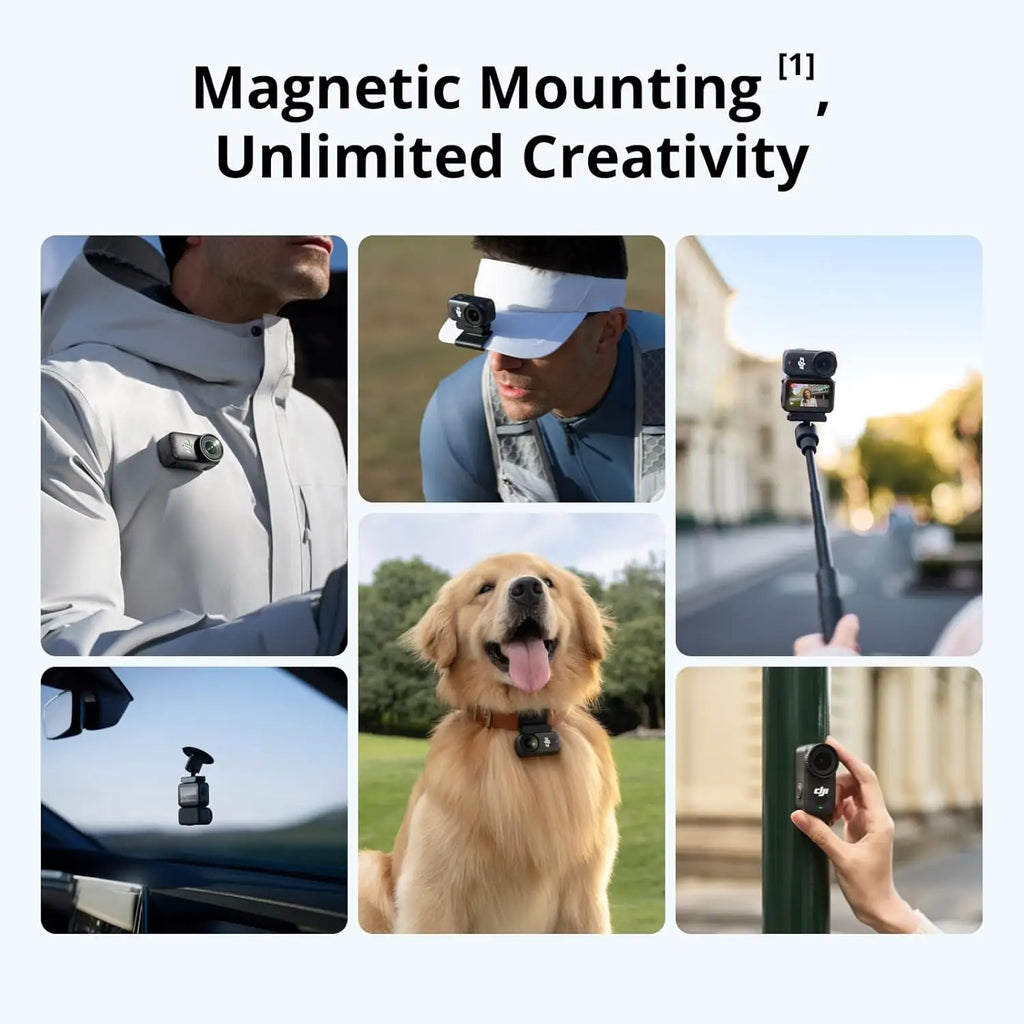 DJI Osmo Nano Action Camera Standard Combo 64GB/128GB, Refurbished, Fully Tested,Used･Like New
