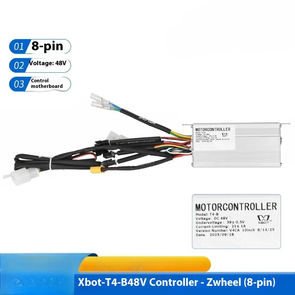 48V Electric Scooter Controller Reliable Performance Dual Drive Model Xbot-T4-B Main Control Module for E-scooter Accessories