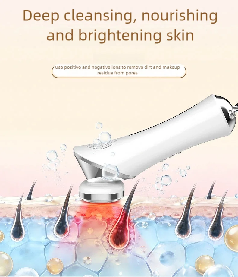 EMS Facial Micro-current Beauty Instrument 6Mode Eye Face Lift 3D Roller Massager 3 Colour LED Skin Tighten Massage Beauty Devic