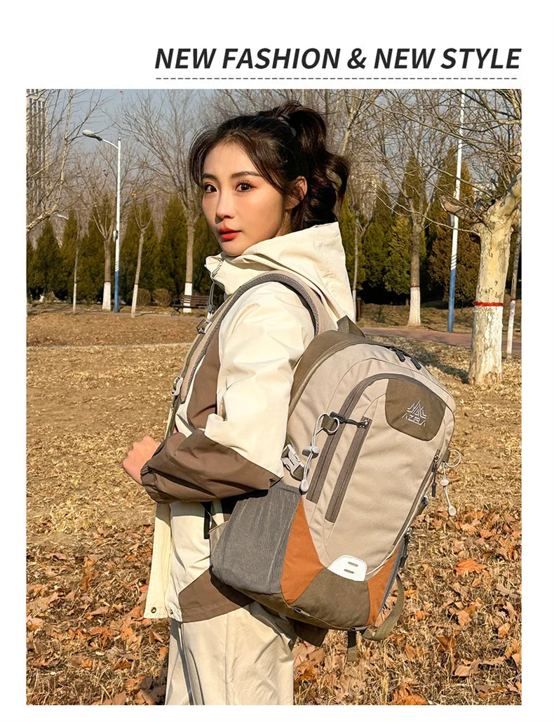 Outdoor Hiking Backpack for Women and Men Nylon Waterproof Travel Backpacks High Quality Mountaineering Camping Sports Bag