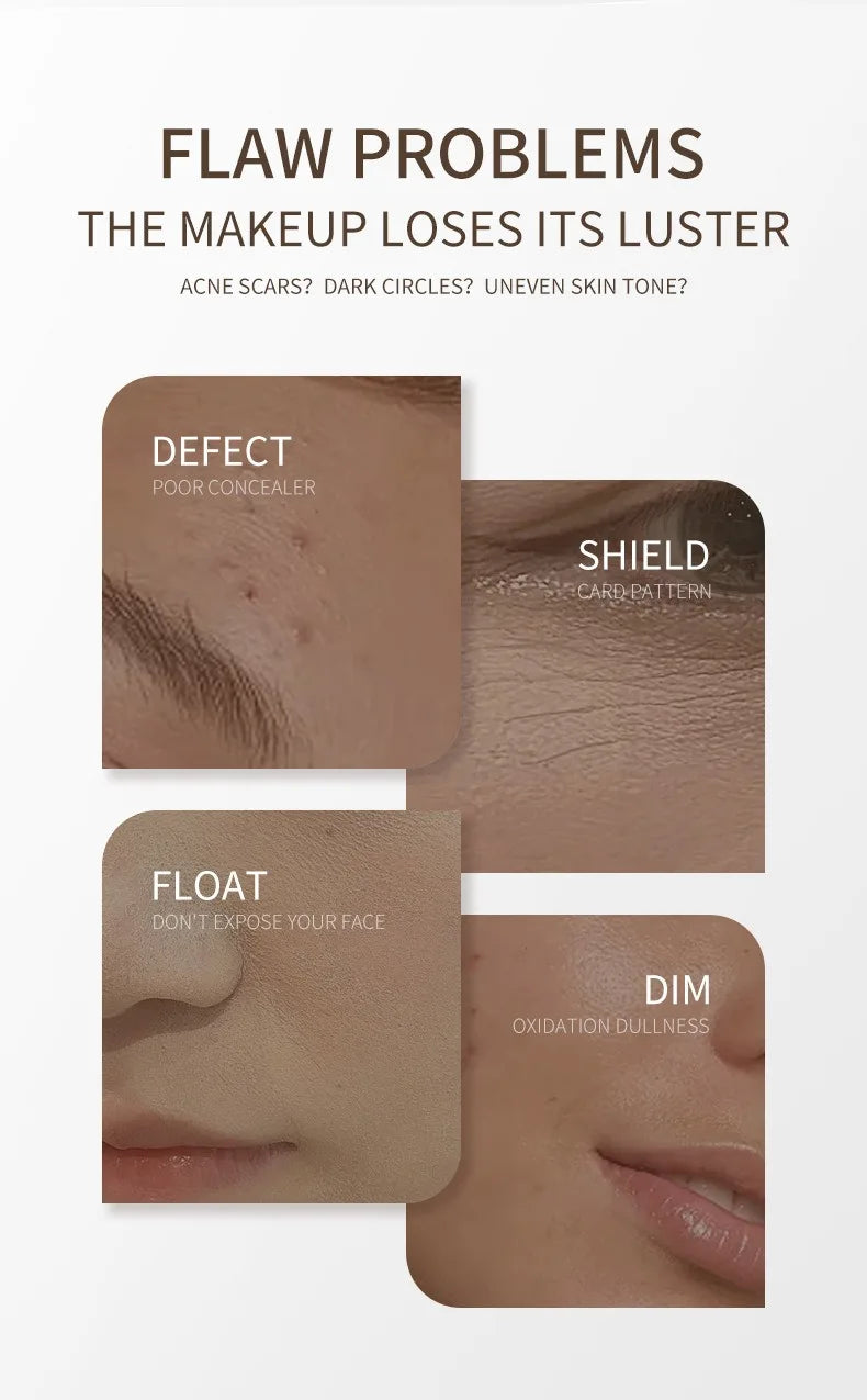 Matte Foundation Cream Stick Boosted Skin Tint Silky Texture Moisturizing Lasting Coverage Concealer Base Even Skin Tone Makeup