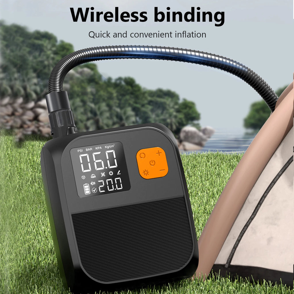 SUP Air Pump Rechargeable Electric Paddle Board Pump Portable Electric Pump for Paddle Board Inflatable Boats