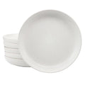 Mio 6 Piece 9.5 Inch Round Stoneware Bowl Set in Sea Salt