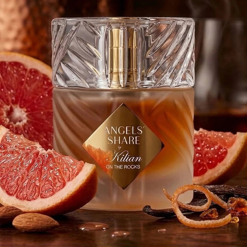 KILIAN Angels' Share on The Rocks Angels' Share 50ml Unisex Eau De Parfum Long Lasting Gourmand Luxury Signature Fragrance