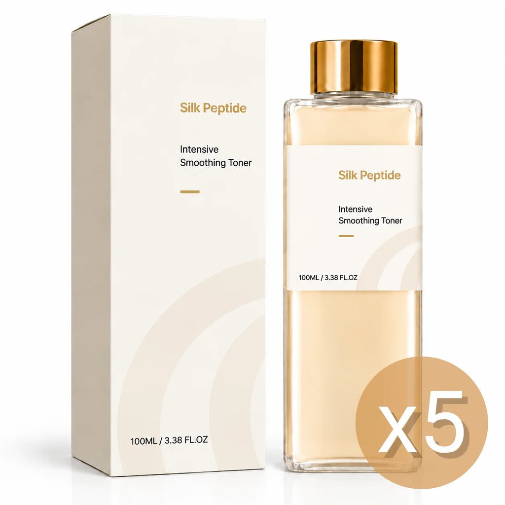 Silk Peptide Intensive Toner Soothe Facial Sensitive Area Effective Moisturizing Revitalize Skin Brighten Face Hydrating Toner