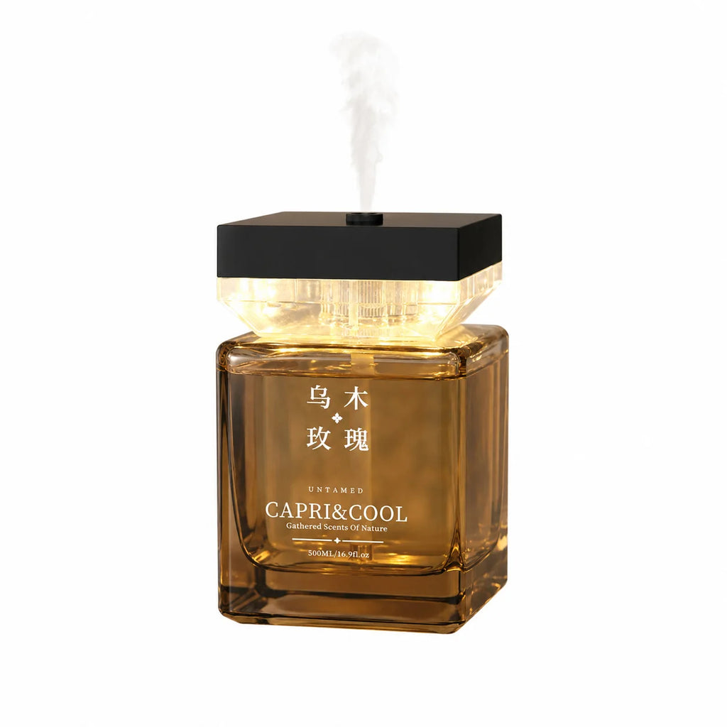 Large Capacity Smart Spray Aroma Diffuser Ambient Light Flameless Essential Oil Long Lasting Fragrance Indoor Bedroom Home Decor
