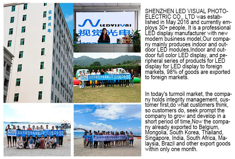 【High Quality】Outdoor P3.91mm Led Digital Display With High Brightness Waterproof Die-casting Cabinet Outdoor Led Video Wall LED