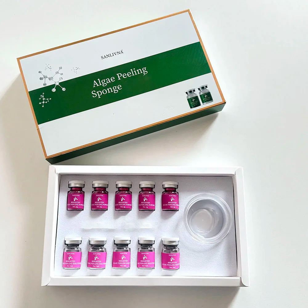 2026 Algae Peeling Facial Mask sponge freeze-dried powder Nature Seaweed cleaning bones Korean SkinCare Clean Pores Oil Balance
