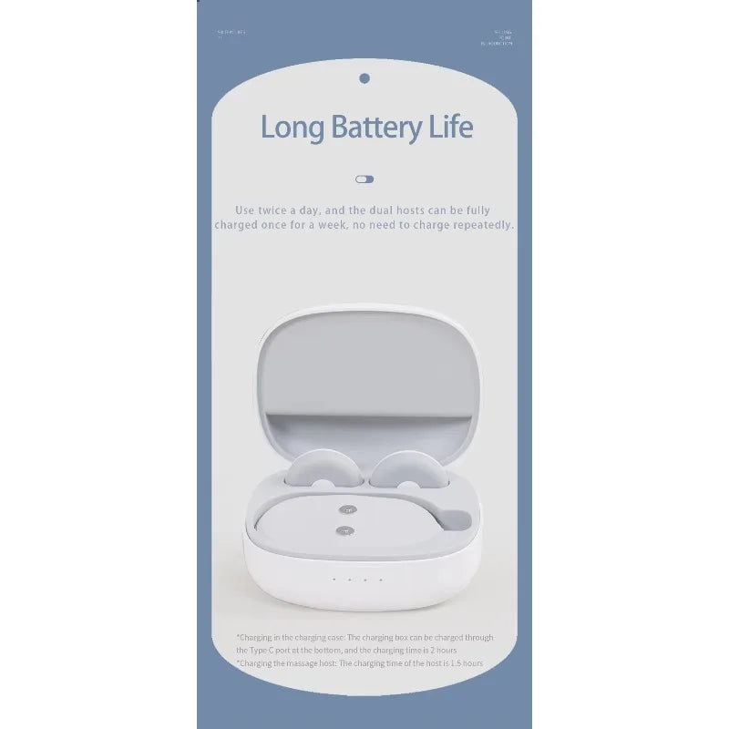 Rechargeable, Portable Muscle Stimulator for Fitness Recovery, Wireless EMS Machine