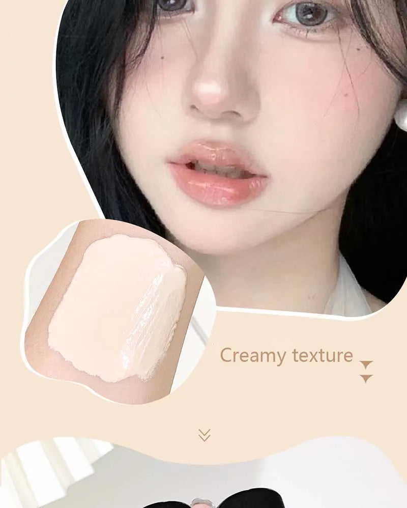 Liquid Foundation Makeup Base Waterproof High Coverage Concealer BB Cream Brighten Face Skin Tone Hydrating Foundation Makeup