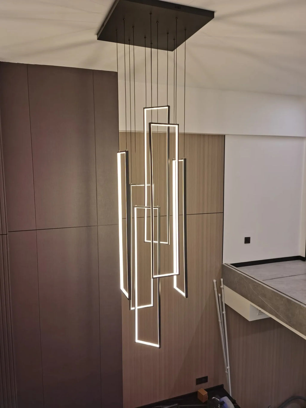 Stairs Lighting Led Ceiling Light Pendant Lamp For Dining Room Living Room Chandelier Modern Pendant Hanging Lamps For Ceiling
