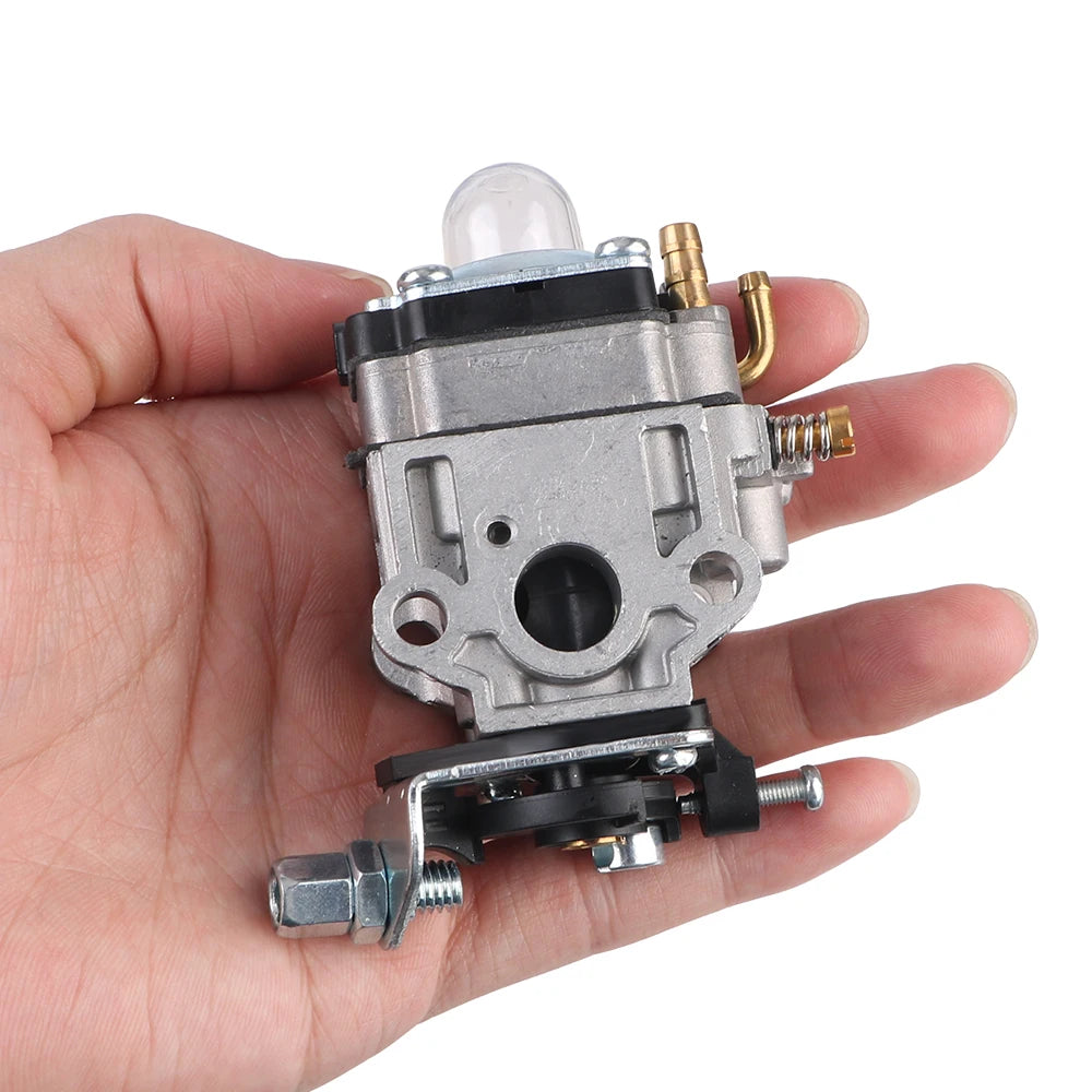Scooter Brushcutter Carburetor 11mm Carburetor For 40CC 43CC 49CC 2-Stroke Pocket Bike Scooter Carb For Trimmer Cutter Chainsaw