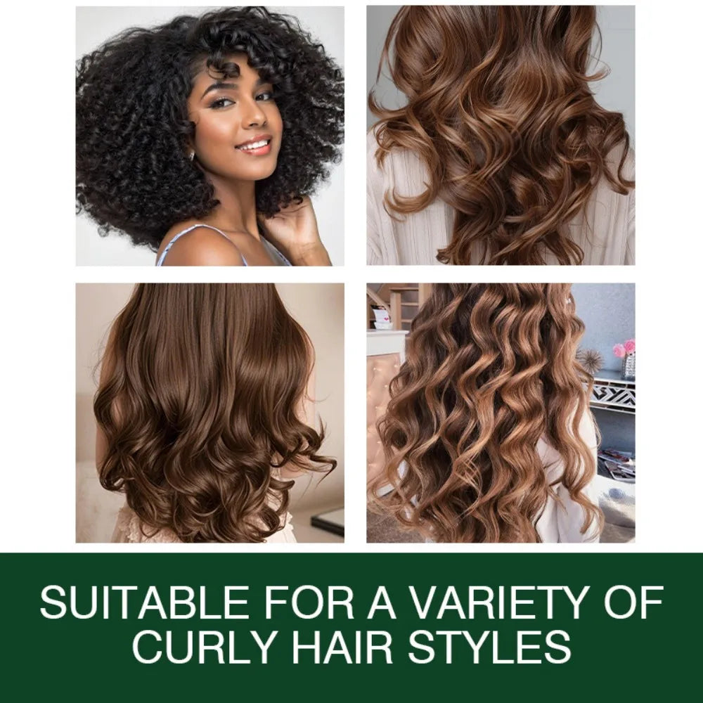280ml Curly Hair Styling Cream, Moisturizing and Smoothing Formula, Enhances the Elasticity and Shine of Curly Hair, Easy to Set