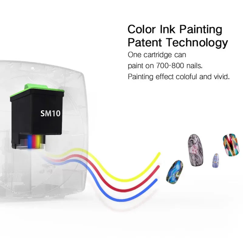 2026 O2nails X11 3D Smart Nail Printer, Portable Automatic Nail Art Printing Machine for Salon & Home DIY.