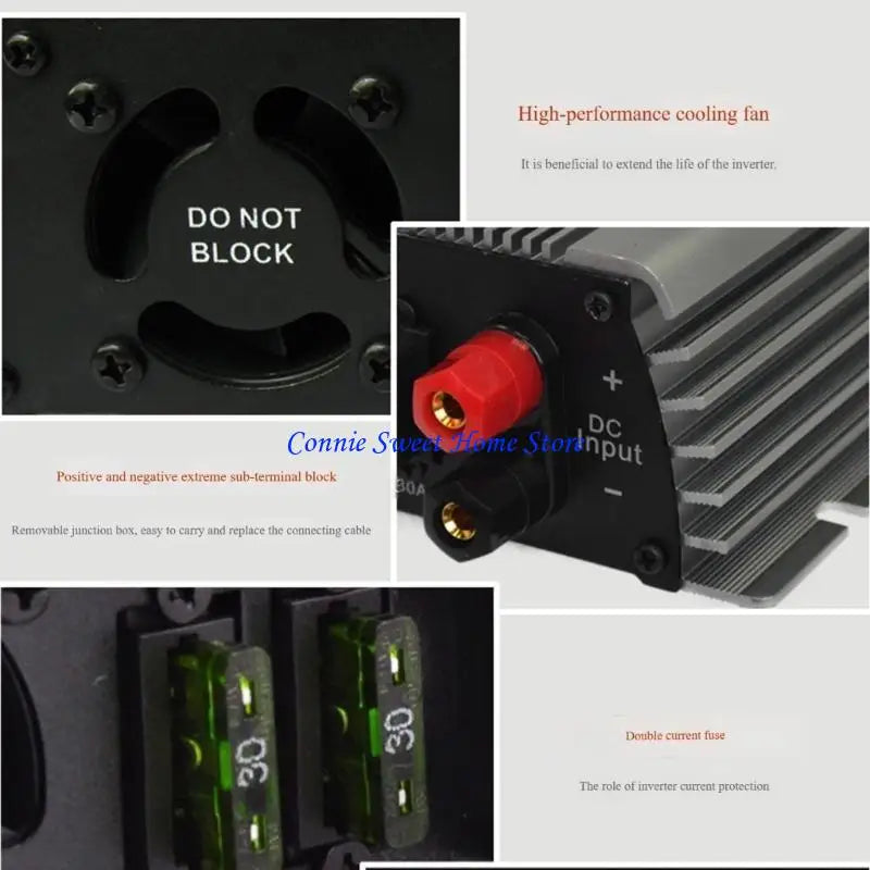 LXAF High Efficiency 600W Grids Tie Solar Inverters MPPT Sine Waves Miniature Inverters Solar Photovoltaic On Grids Inverters