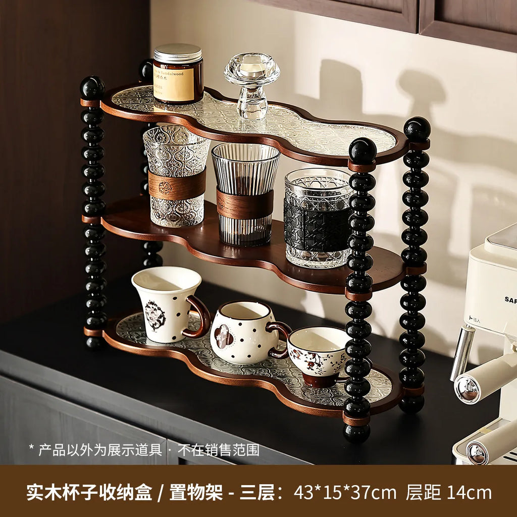 Storage Kitchen Shelf Perfume Trinket Candy Display Stands Spice Glasses Organizador Cocina Household Items Clearance