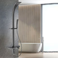 High Quality Modern Showers System Rainfall Brass Mixer Bathroom Faucet Shower Set Bathtub Smart Thermostatic Rain Shower Column