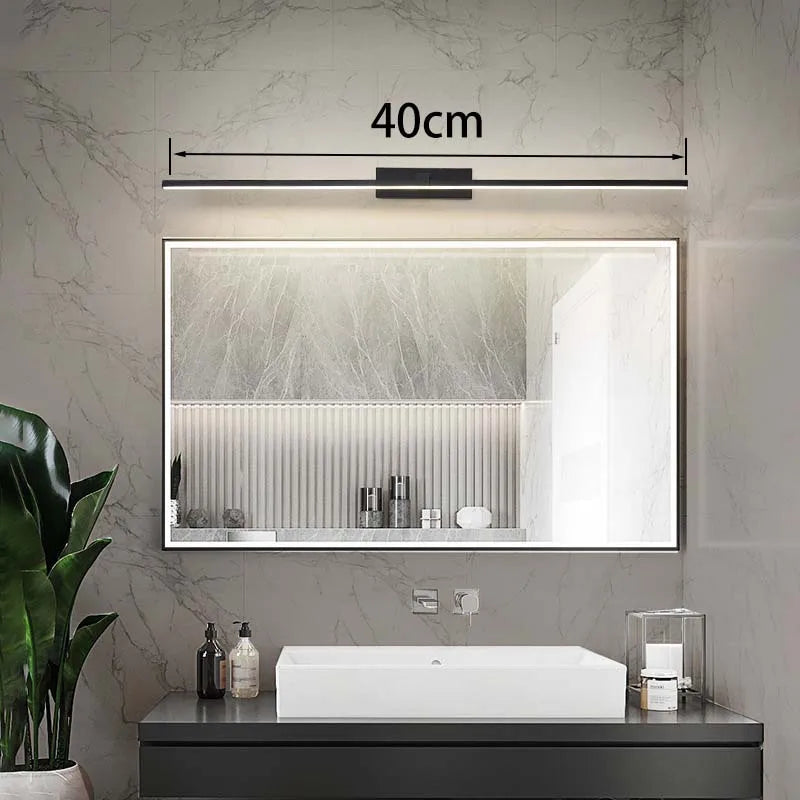 Modern LED Indoor Wall Lights, Bathroom Mirrors, Headlights, Study Rooms, Bedrooms, Waterproof, Creative Wall Lights, Lighting